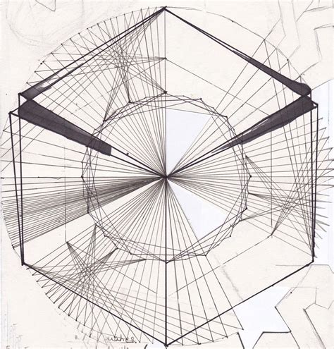 Projective Geometry And Movement Geometry Geometric Drawing