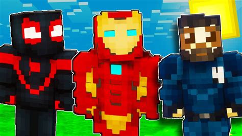 The Best Minecraft Superhero Mod Heropack Ever Fisk Superheroes New