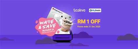 Want to apply for an abn amro credit card? Promotions | Get RM1 OFF on your Tealive drinks with your ...