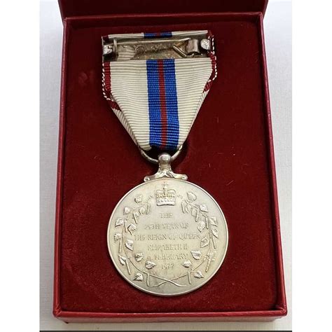 1977 Silver Jubilee In Box Liverpool Medals
