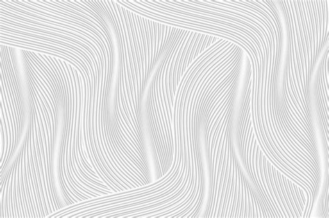 Premium Photo 3d Rendering Waveform Off White Abstract Line Texture