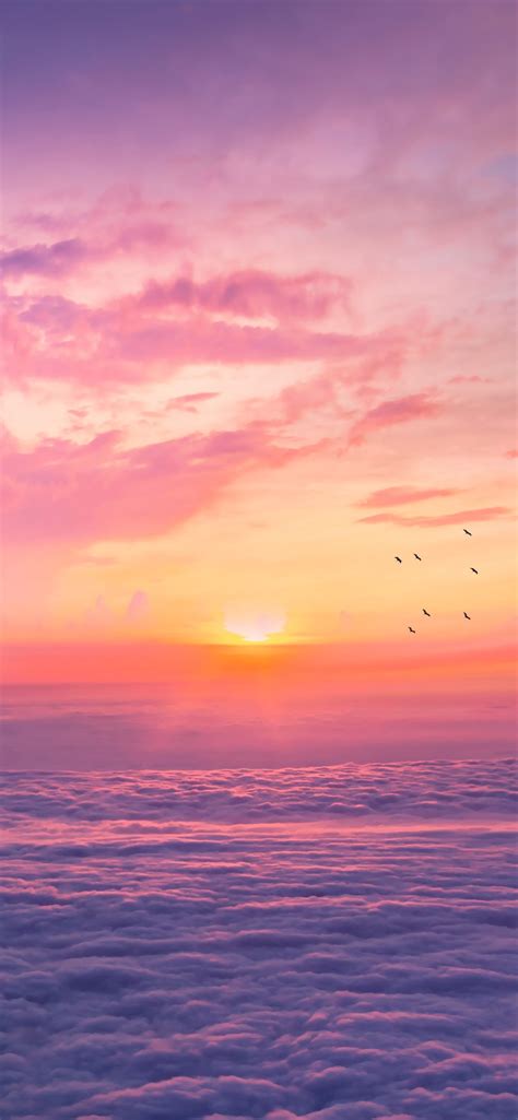1242x2688 Sea Of Clouds 8k Iphone Xs Max Hd 4k Wallpapers Images