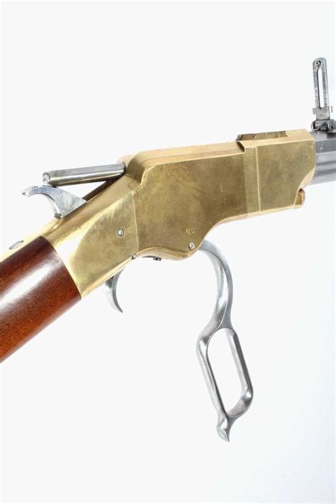 Southerners dubbed it that tarnation yankee rifle that they load on sunday. Uberti 1860 Henry .45 Colt Lever Action Rifle