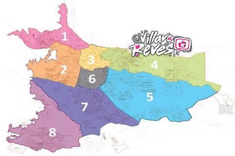 Mapa De Villavicencio Por Barrios Y Comunas