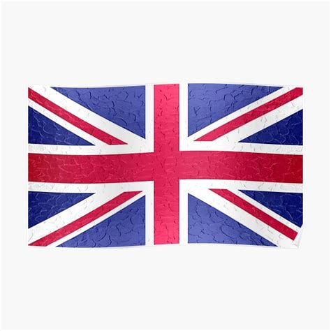 The Union Jack Flag Poster By Enhan Redbubble