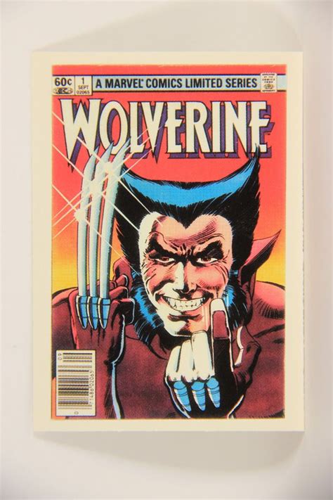 L009053 Marvel First Issue Covers 1991 Trading Card 8 Wolverine