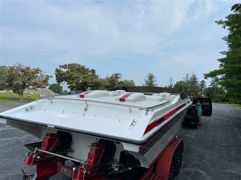 Fountain Fever 29 Twin 454 Bbc Supercharged Blowers Rebuilt Speedboat