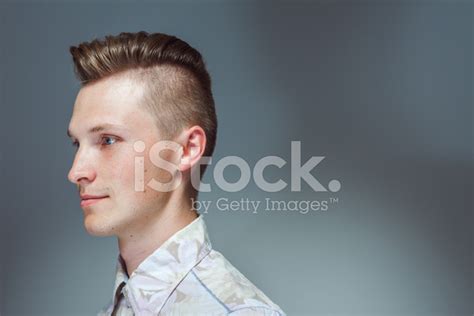 Young Man Profile Stock Photo Royalty Free Freeimages