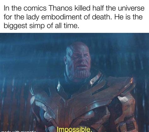 ¿por Qué Si Thanos Estaba Enamorado De La Muerte Y Ella De Deadpool