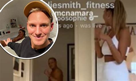 Strictly S Jamie Laing Accidentally Walks Into Girlfriend Sophie Habboo