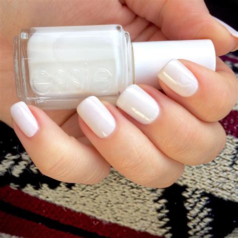 Essiewaltz💕 White Gel Nails Sheer White Nail Polish Nail Polish