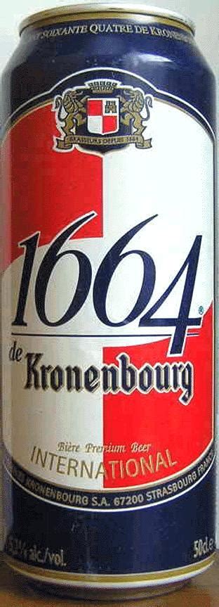 1664 De Kronenbourg Beer 500ml France