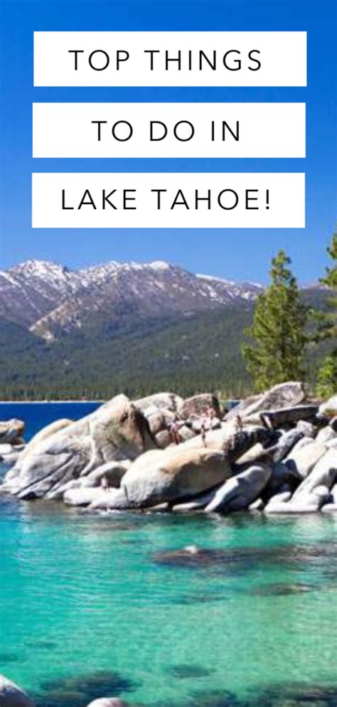 Top Things To Do In Lake Tahoe Tiffanie Anne Blog