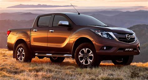 Mazda Bt 50 Pickup Truck Gets A Very Subtle Facelift Carscoops