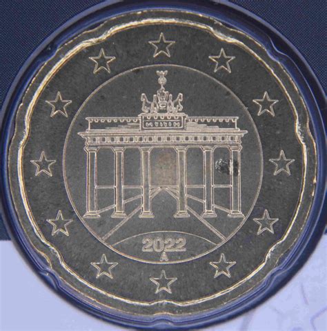 Germany Euro Coins Unc A Berlin 2022 Value Mintage And Images At