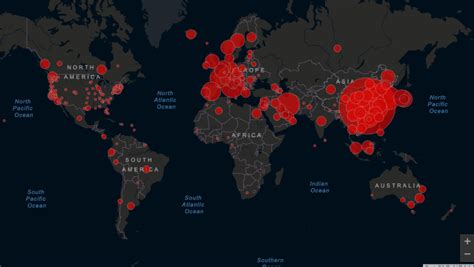 Este Mapa Te Muestra La Situación Del Coronavirus En El Mundo En Tiempo