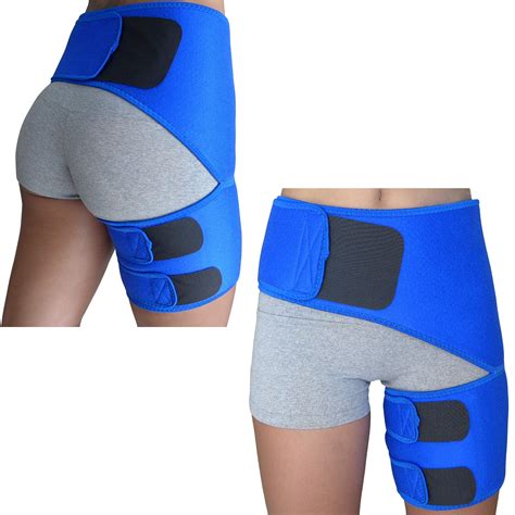 Hip Brace Hamstring Thigh Compression Support Sciatica Pain Relief