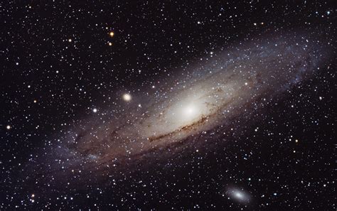 Andromeda Galaxy In Lrgb Rastrophotography