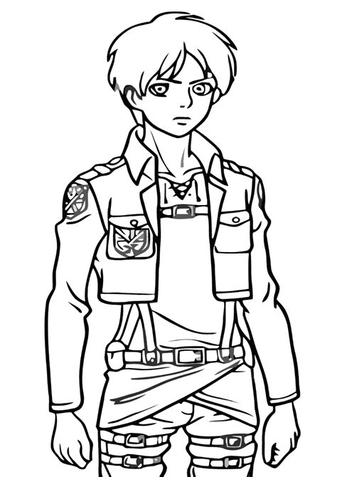 Attack on Titan coloring pages | Coloring pages to download and print
