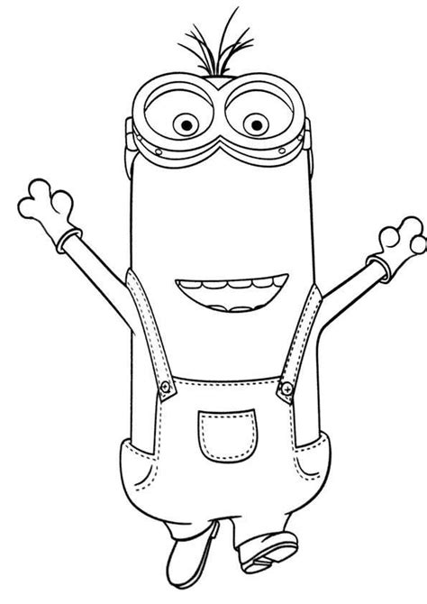 Kidsnfun Kleurplaat Minions minions 07
