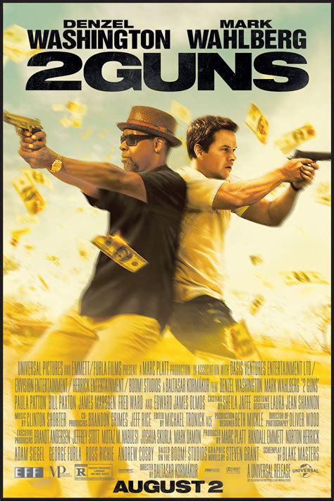 2 Guns Review 2 Guns Stars Denzel Washington Mark Wahlberg And Bill