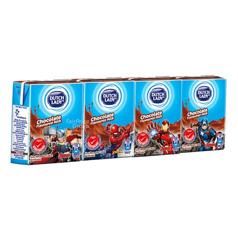 Dutch Lady Marvel Uht Kid Milk Chocolate Ntuc Fairprice