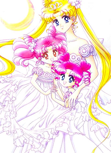Princess Serenity Princess Small Lady Serenity Chibi Chibi Sailor Chibi Moon Sailor Moon