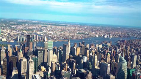 Aerial View Of Midtown Manhattan Ny Stock Video Footage 0012 Sbv