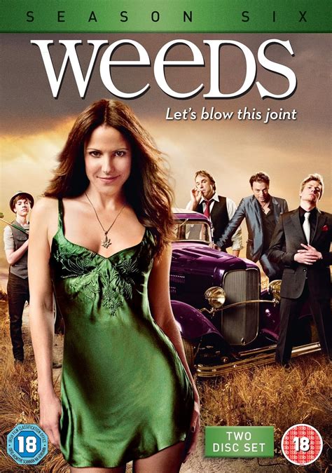 Weeds Season 6 Dvd Uk Mary Louise Parker Hunter Parrish Kevin Nealon