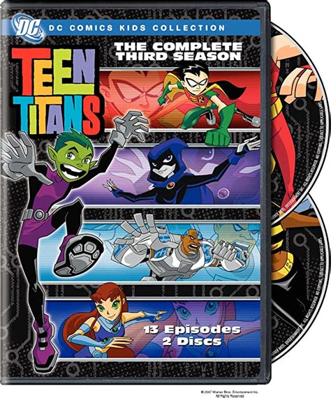 Teen Titans Season 3 Amazonca Scott Menville Greg Cipes Khary