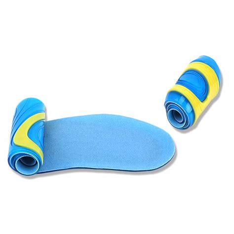 Anti Slip Flat Foot Insole Silicone Shock Insole Military Training High Elastic Sports Insole