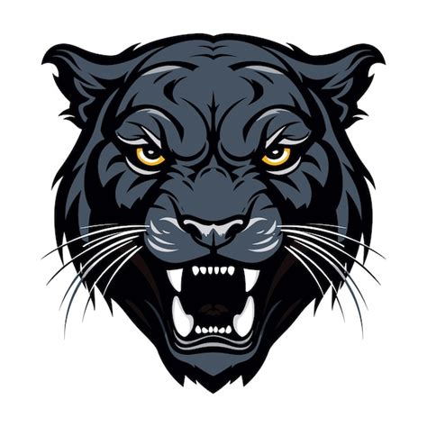 Premium Vector Panther Head Mascot Logo Vector Design