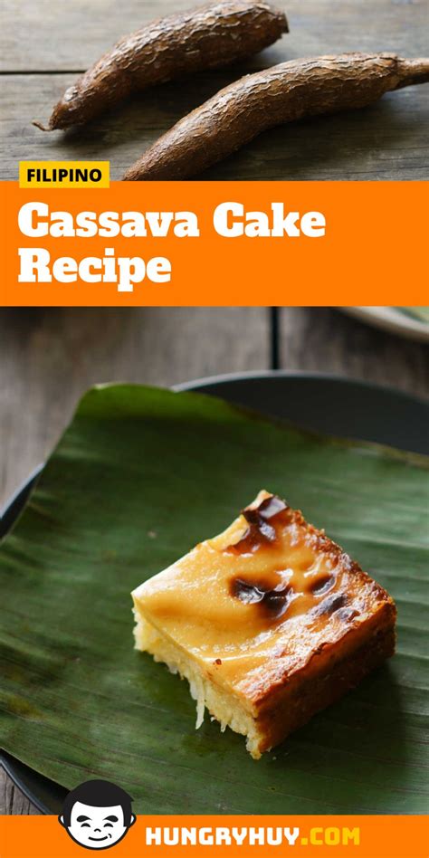 Cassava Cake Recipe Filipino Cassava Bibingka Hungry Huy Cassava