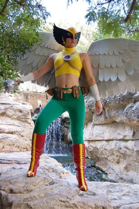 Hawkgirl Outdoor Cosplay Hawkgirl Porn Superheroes