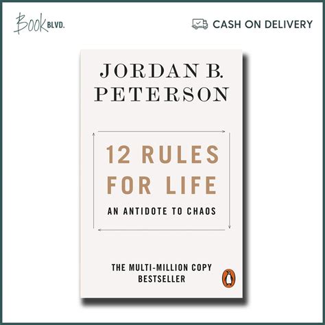 12 Rules For Life By Jordan Peterson Paperback Brand New Books