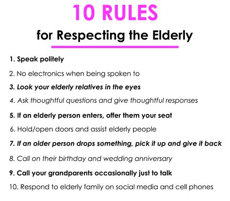 Manners Revival Respect The Elderly Huffpost Life