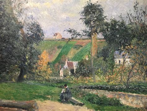 I didn't like the far right part of this painting. Sulla riva del ruscello di Saint-Antoine, l'Hermitage ...