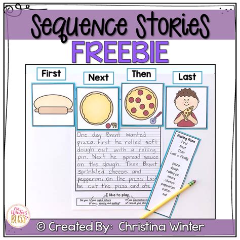 Sequence Writing Prompts Free Mrs Winters Bliss