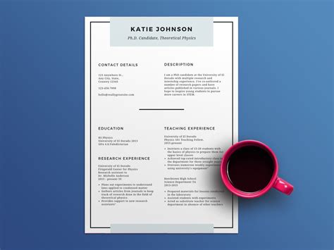 Prepare your resume for scholarship quickly and effortlessly. Free Scholarship Resume Template with Minimal Design - Free Download