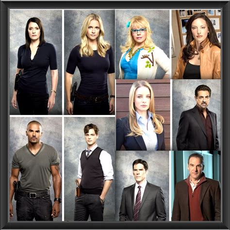 Criminal Minds Best Show Ever All Main Characters Through Out The