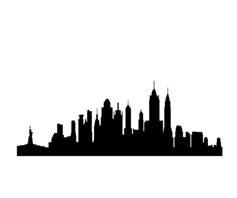 Free City Skyline Silhouette Download Free City Skyline Silhouette Png
