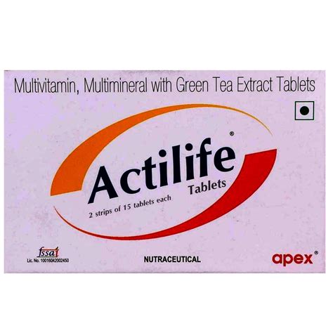 Actilife Tablet 15s Price Uses Side Effects Composition Apollo