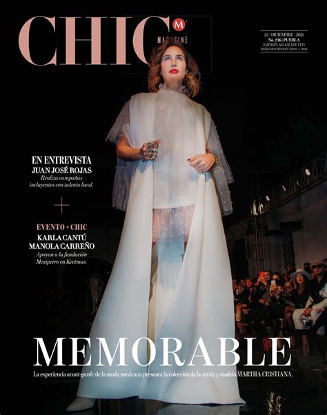 Chic Magazine Puebla núm 236 23 dic 2021 by Chic Magazine Puebla Issuu