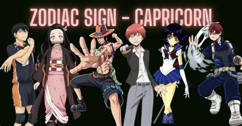 20 Popular Capricorn Anime Characters Ranked Last Stop Anime