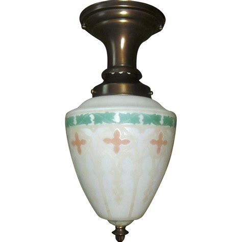 Not only are they a highly visible decoration on your fortunately, there is a wide array of ceiling lighting fixtures available for sale on the market today. Bellova Colored and Acid Etched Glass Shade in Brass ...
