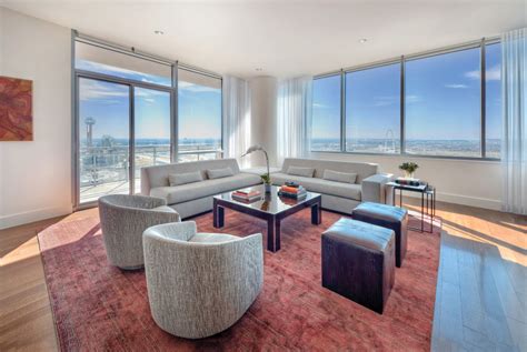 High Rise Luxury Contemporary Living Room Dallas By Lee Lormand