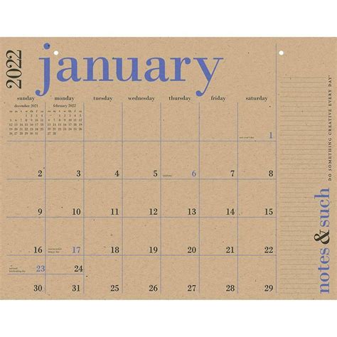 2021 2022 Great Big Calendar Paper Source Big Calendar Wall