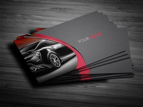 Rent A Car Business Card Clean Business Card Design Cleaning