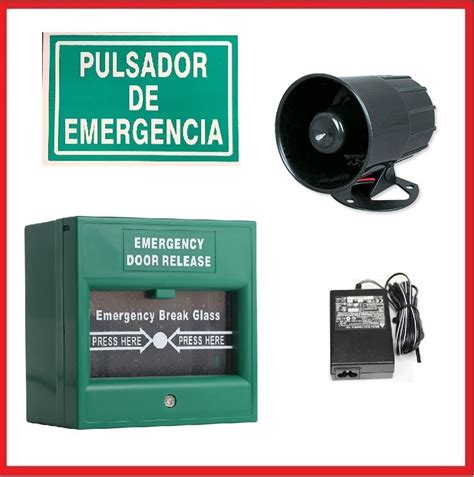 Sistema Kit De Emergencia Alarma Evacuacion Para Interior Infinity Seguridad
