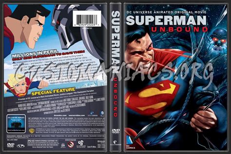 Superman Unbound Dvd Cover Dvd Covers And Labels By Customaniacs Id